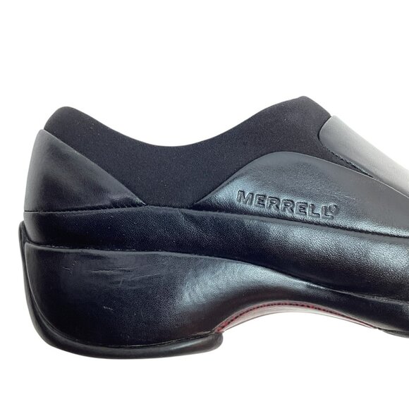 Merrell Spire Stretch Womens 9.5 Slip-On Shoes Air Cushion Black - Picture 7 of 16